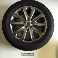 Range Rover L405 20'' Style 3 Shadow Chrome Alloy Wheels & Tyres