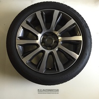Range Rover L405 21'' Style 101 Diamond Turned 10 Spoke Alloy Wheels & Tyres